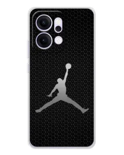 Чехол для OPPO Reno14 с картинкой «Jordan Dark Carbon» Чехол для OPPO Reno14 с картинкой «Jordan Dark Carbon»