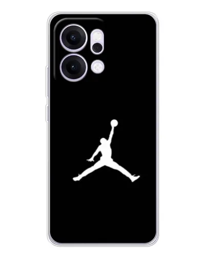 Чехол для OPPO Reno14 с картинкой «Jordan Silhouette» Чехол для OPPO Reno14 с картинкой «Jordan Silhouette»