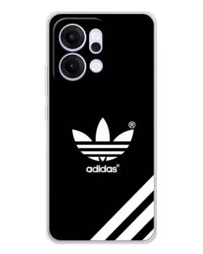 Чехол для OPPO Reno14 с картинкой «Adidas с диагональными полосами»