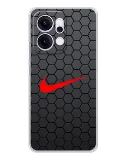 Чохол для OPPO Reno14 з картинкою «Nike — карбонова сітка» Чохол для OPPO Reno14 з картинкою «Nike — карбонова сітка»