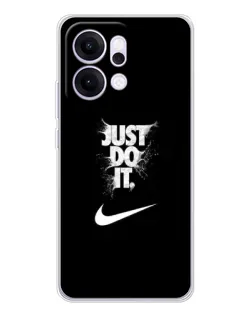 Чехол для OPPO Reno14 с картинкой «Текстовый принт Nike» Чехол для OPPO Reno14 с картинкой «Текстовый принт Nike»