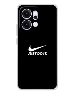 Чехол для OPPO Reno14 с картинкой «Минимализм от Nike» Чехол для OPPO Reno14 с картинкой «Минимализм от Nike»