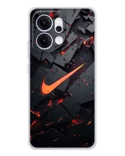 Чехол для OPPO Reno14 с картинкой «Nike — эффект разломов» Чехол для OPPO Reno14 с картинкой «Nike — эффект разломов»