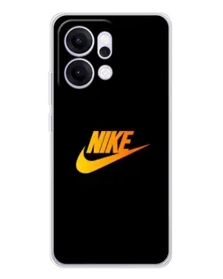Чехол для OPPO Reno14 с картинкой «Золотой логотип Nike» Чехол для OPPO Reno14 с картинкой «Золотой логотип Nike»