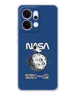 Чехол для OPPO Reno14 с картинкой «NASA — лунная миссия» Чехол для OPPO Reno14 с картинкой «NASA — лунная миссия»