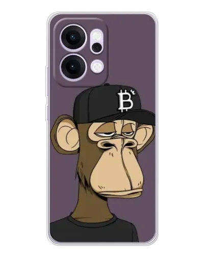 Чехол для OPPO Reno14 с картинкой «Bored Ape в кепке» Чехол для OPPO Reno14 с картинкой «Bored Ape в кепке»