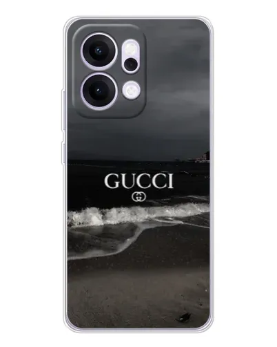 Чехол для OPPO Reno14 с картинкой «Gucci — морской прибой»