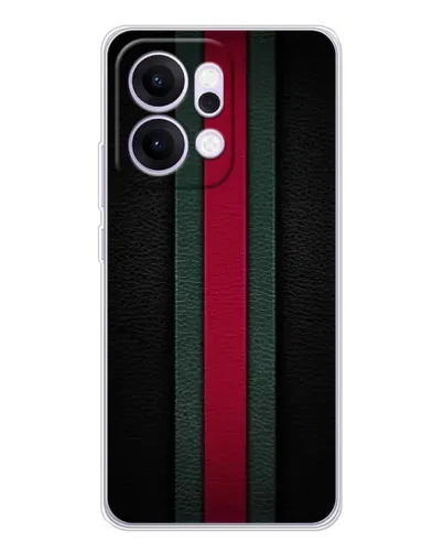 Чехол для OPPO Reno14 с картинкой «Gucci — неоновая линия»
