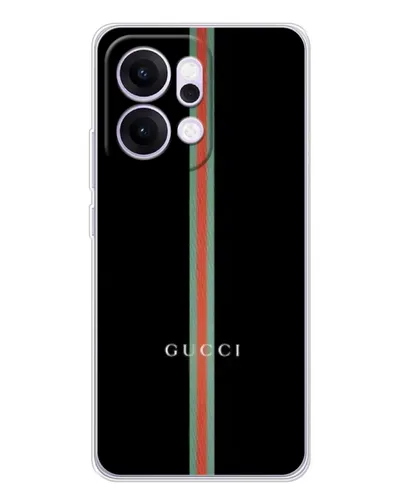 Чехол для OPPO Reno14 с картинкой «Gucci — строгая линия» Чехол для OPPO Reno14 с картинкой «Gucci — строгая линия»