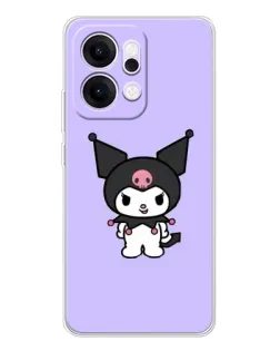 Чехол для OPPO Reno14 с картинкой «Kuromi — нежный фиолетовый» Чехол для OPPO Reno14 с картинкой «Kuromi — нежный фиолетовый»