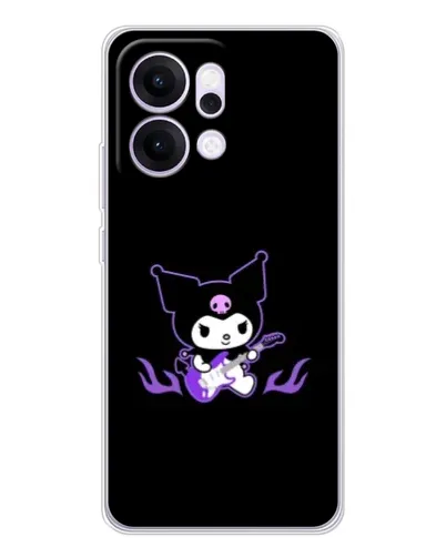 Чехол для OPPO Reno14 с картинкой «Электрическая Kuromi» Чехол для OPPO Reno14 с картинкой «Электрическая Kuromi»