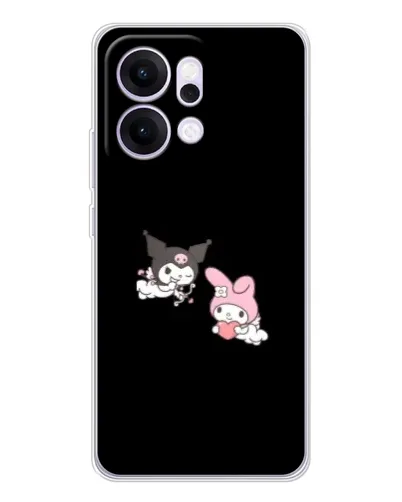 Чехол для OPPO Reno14 с картинкой «My Melody и Kuromi» Чехол для OPPO Reno14 с картинкой «My Melody и Kuromi»