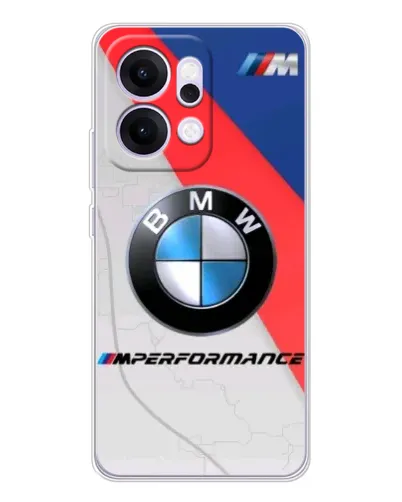 Чехол для OPPO Reno14 с картинкой «BMW Performance стиль»