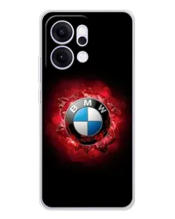 Чохол для OPPO Reno14 з картинкою «Логотип BMW — спалах»