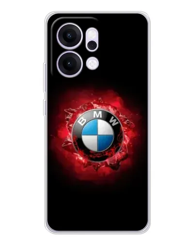 Чехол для OPPO Reno14 с картинкой «Логотип BMW — вспышка»