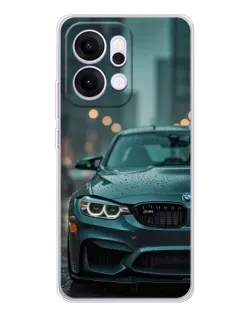 Чохол для OPPO Reno14 з картинкою «BMW у вогнях міста»