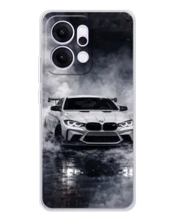 Чохол для OPPO Reno14 з картинкою «BMW крізь туман»