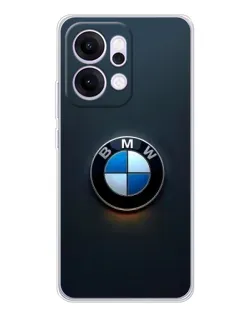 Чохол для OPPO Reno14 з картинкою «Логотип BMW — мінімалізм»