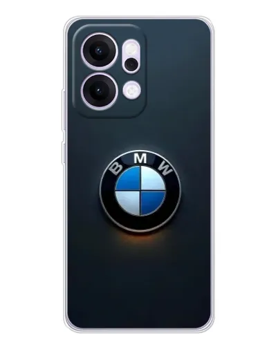 Чехол для OPPO Reno14 с картинкой «Логотип BMW — минимализм»