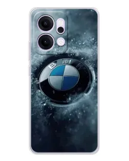 Чохол для OPPO Reno14 з картинкою «Логотип BMW — лід»