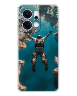 Чехол для OPPO Reno14 с картинкой «PUBG — свободное падение» Чехол для OPPO Reno14 с картинкой «PUBG — свободное падение»
