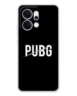 Чехол для OPPO Reno14 с картинкой «PUBG — белый логотип» Чехол для OPPO Reno14 с картинкой «PUBG — белый логотип»