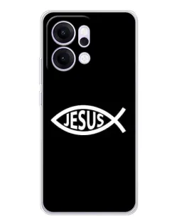 Чехол для OPPO Reno14 с картинкой «Классический Jesus»