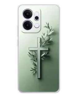 Чехол для OPPO Reno14 с картинкой «Оливковая ветвь» Чехол для OPPO Reno14 с картинкой «Оливковая ветвь»
