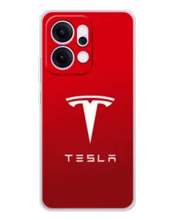 Чохол для OPPO Reno14 з картинкою «Tesla Red Classic» Чохол для OPPO Reno14 з картинкою «Tesla Red Classic»