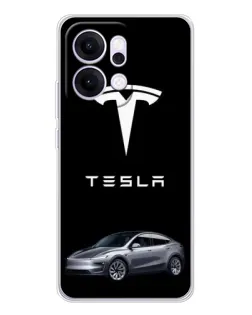 Чохол для OPPO Reno14 з картинкою «Tesla Model Y» Чохол для OPPO Reno14 з картинкою «Tesla Model Y»