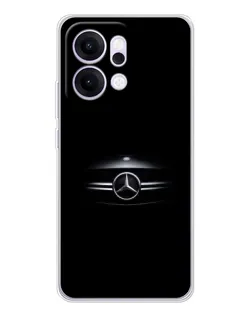 Чохол для OPPO Reno14 з картинкою «Mercedes — абстрактні лінії»
