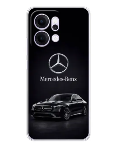 Чехол для OPPO Reno14 с картинкой «Mercedes — решетка радиатора» Чехол для OPPO Reno14 с картинкой «Mercedes — решетка радиатора»