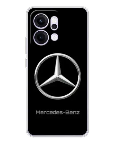 Чехол для OPPO Reno14 с картинкой «Mercedes Silver Logo» Чехол для OPPO Reno14 с картинкой «Mercedes Silver Logo»