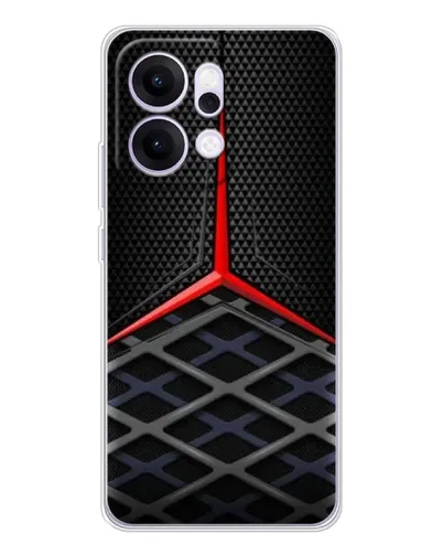 Чехол для OPPO Reno14 с картинкой «Mercedes Carbon Grid» Чехол для OPPO Reno14 с картинкой «Mercedes Carbon Grid»