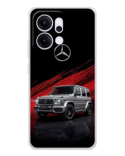 Чехол для OPPO Reno14 с картинкой «Mercedes G-Class красный» Чехол для OPPO Reno14 с картинкой «Mercedes G-Class красный»