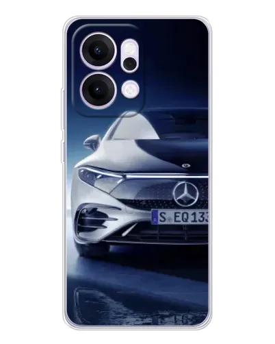 Чехол для OPPO Reno14 с картинкой «Mercedes EQ — будущее» Чехол для OPPO Reno14 с картинкой «Mercedes EQ — будущее»