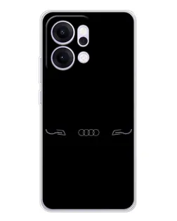 Чохол для OPPO Reno14 з картинкою «Audi — світловий підпис»