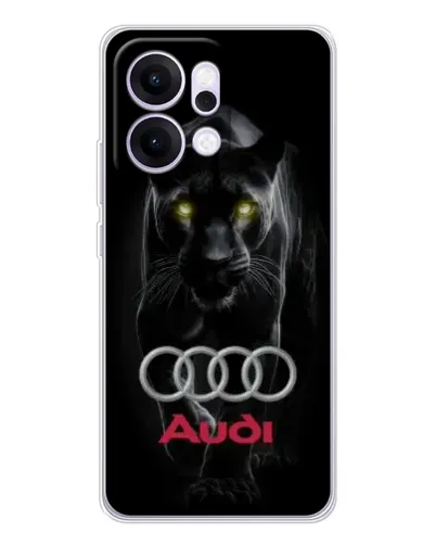Чехол для OPPO Reno14 с картинкой «Пантера и Audi» Чехол для OPPO Reno14 с картинкой «Пантера и Audi»
