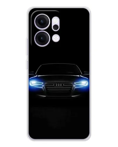 Чехол для OPPO Reno14 с картинкой «Audi в неоне» Чехол для OPPO Reno14 с картинкой «Audi в неоне»