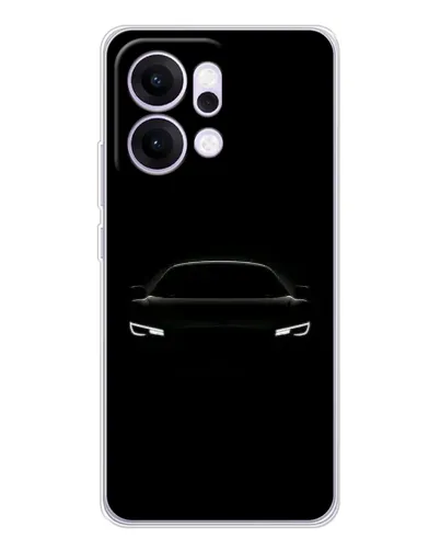 Чехол для OPPO Reno14 с картинкой «Взгляд Audi в темноте» Чехол для OPPO Reno14 с картинкой «Взгляд Audi в темноте»