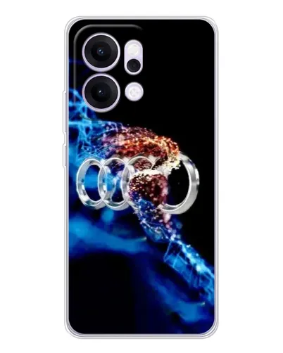 Чехол для OPPO Reno14 с картинкой «Энергия лого Audi» Чехол для OPPO Reno14 с картинкой «Энергия лого Audi»