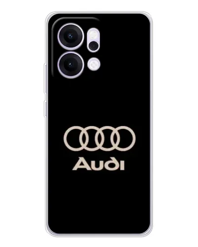 Чехол для OPPO Reno14 с картинкой «Audi — золотой логотип» Чехол для OPPO Reno14 с картинкой «Audi — золотой логотип»