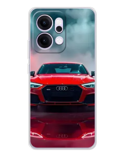 Чехол для OPPO Reno14 с картинкой «Audi RS — красный стиль» Чехол для OPPO Reno14 с картинкой «Audi RS — красный стиль»