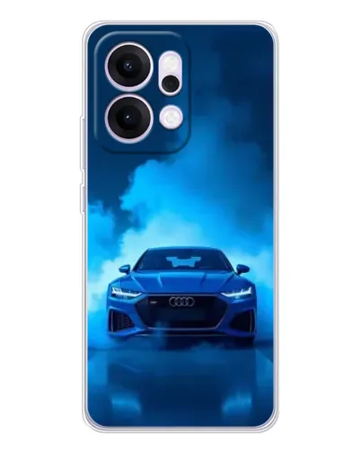 Чехол для OPPO Reno14 с картинкой «Audi — голубая энергия» Чехол для OPPO Reno14 с картинкой «Audi — голубая энергия»