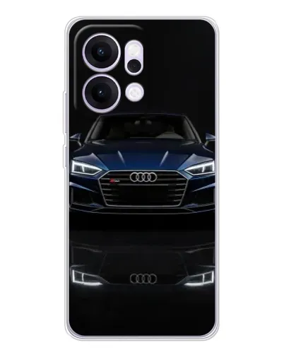 Чехол для OPPO Reno14 с картинкой «Audi — ночное отражение» Чехол для OPPO Reno14 с картинкой «Audi — ночное отражение»