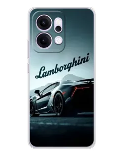 Чехол для OPPO Reno14 с картинкой «Классическая надпись Lamborghini» Чехол для OPPO Reno14 с картинкой «Классическая надпись Lamborghini»