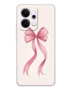 Чехол для OPPO Reno14 с картинкой «Розовый бант» Чехол для OPPO Reno14 с картинкой «Розовый бант»