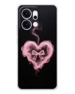 Чехол для OPPO Reno14 с картинкой «Дымчатое сердце» Чехол для OPPO Reno14 с картинкой «Дымчатое сердце»