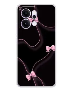 Чехол для OPPO Reno14 с картинкой «Розовые ленты» Чехол для OPPO Reno14 с картинкой «Розовые ленты»
