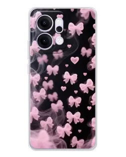 Чехол для OPPO Reno14 с картинкой «Неоновое кружево» Чехол для OPPO Reno14 с картинкой «Неоновое кружево»